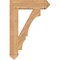 Ekena Millwork Balboa Arts & Crafts Smooth Bracket, Western Red Cedar, 5 1/2"W x 26"D x 38"H BKT06X26X38BOA03SWR - alternate 3